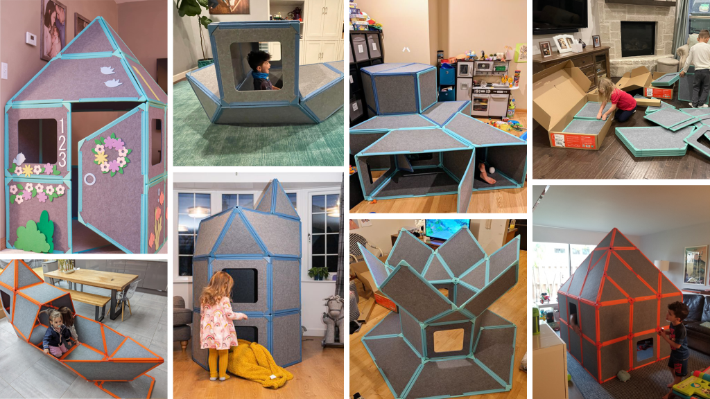 SuperSpace Kickstarter Supporters and their creations from the modular system